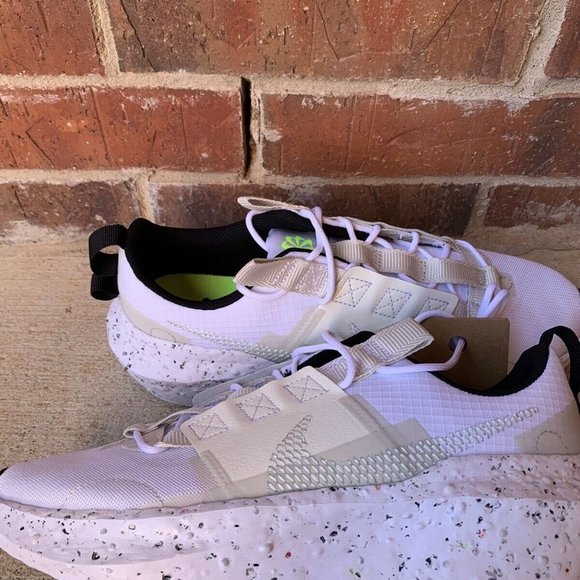 Nike- Men's Crater Impact SE White/Sail/Volt/Light Bone- NIB- Authentic - Picture 6 of 7